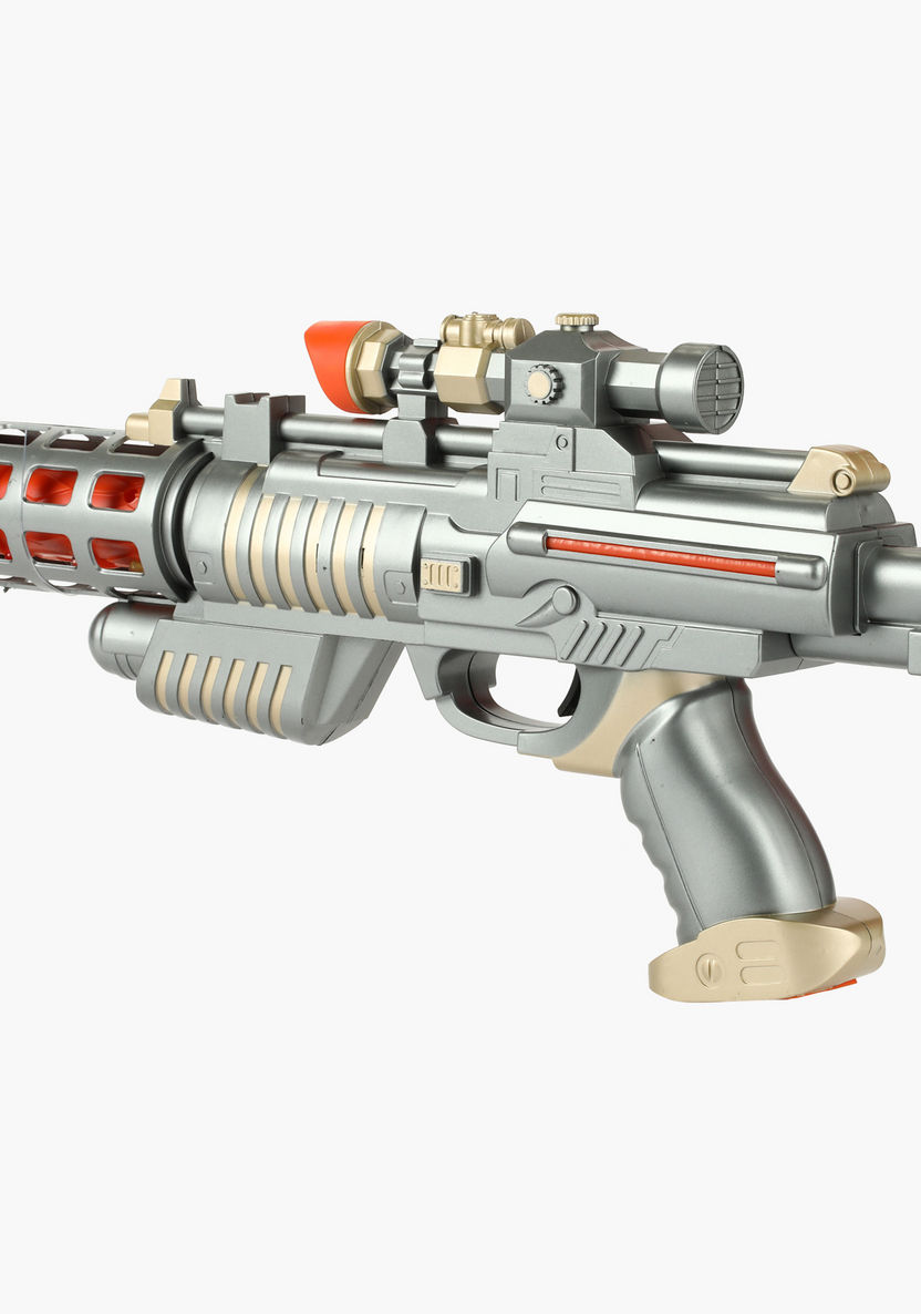 Space Gun with Light and Sound-Action Figures and Playsets-image-2