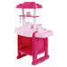 Barbie Super Chef Kitchen Play Set-Role Play-thumbnail-1