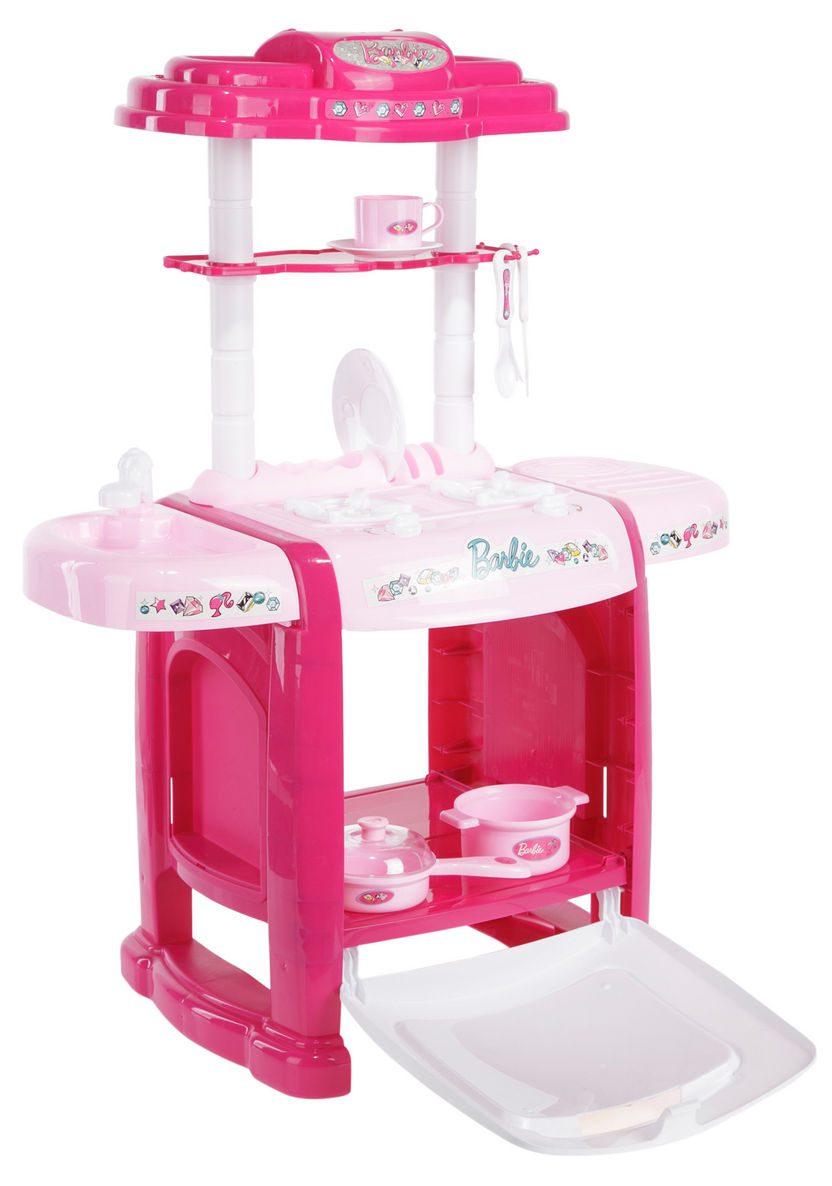 Barbie Super Chef Kitchen Play Set-Role Play-image-2
