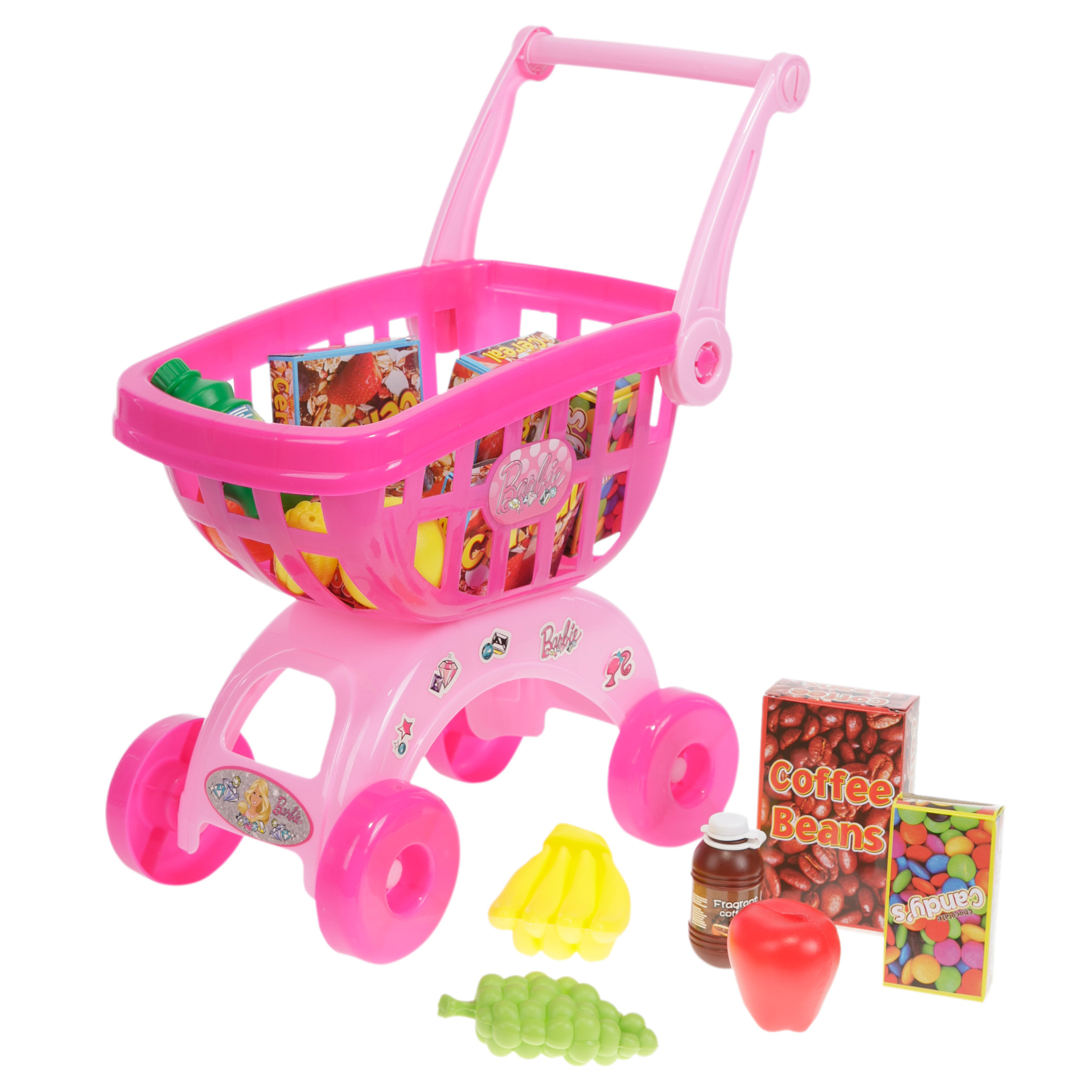 Barbie hotsell shopping trolley