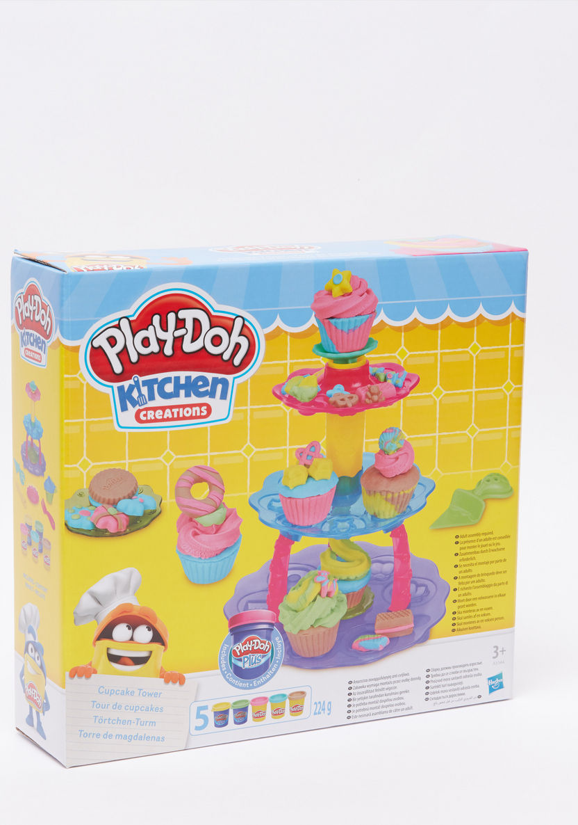 Play-Doh Kitchen Creations Cupcake Stand Playset-Educational-image-3