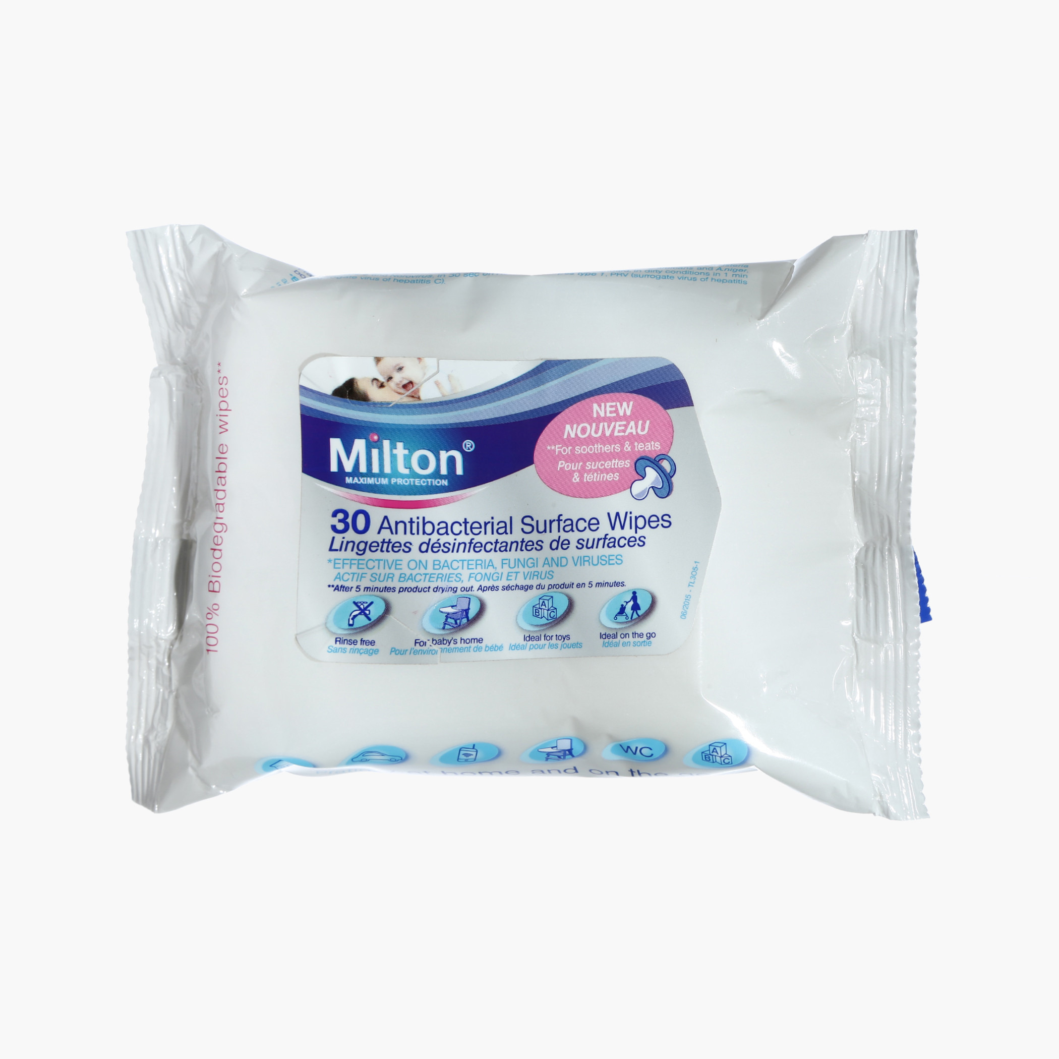 مناديل مضادة للبكتيريا من ميلتون-baby-bathandcare-wipes-image-1