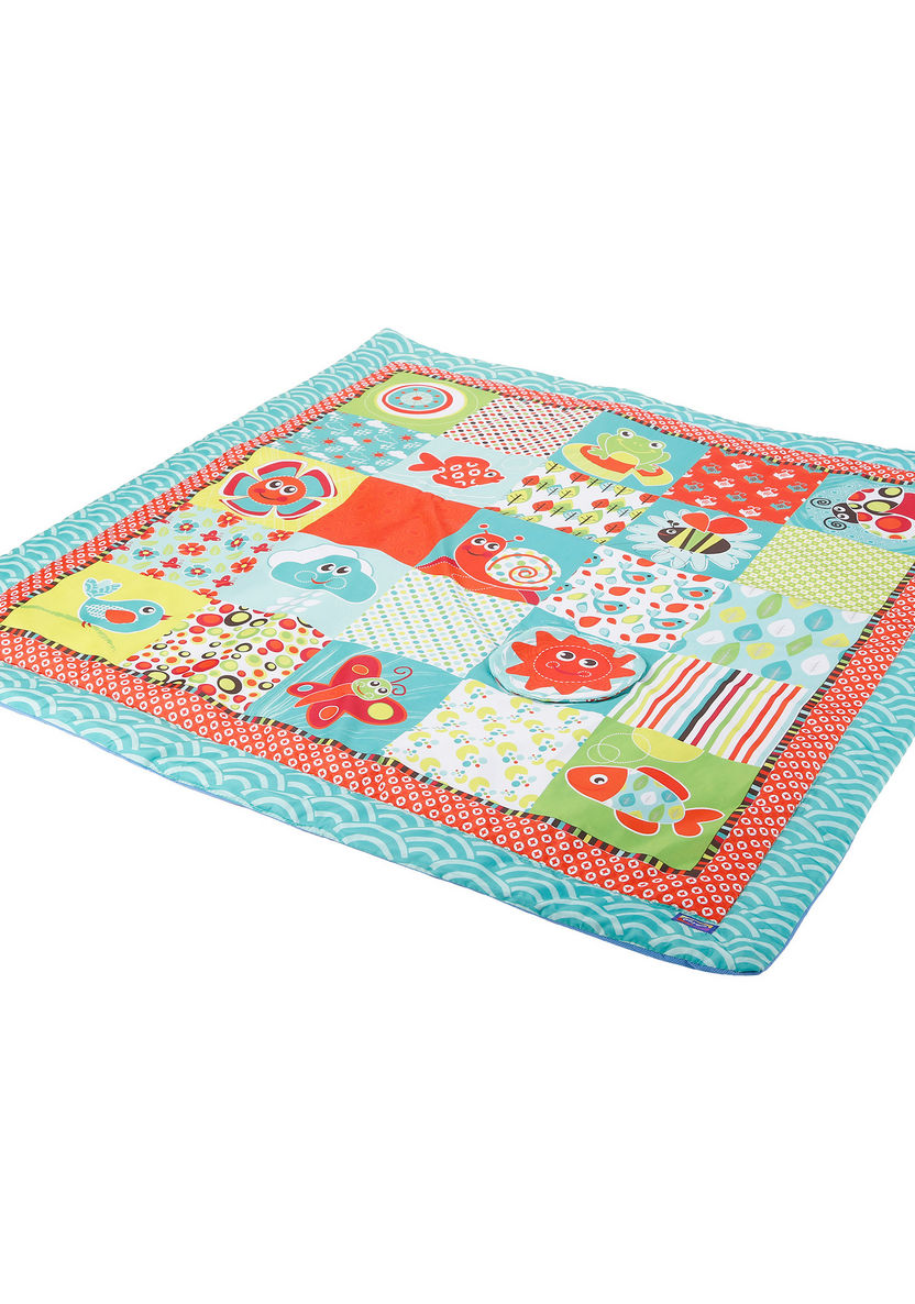 Giggles Printed Receiving Blanket - 70x70 cms-Baby and Preschool-image-3