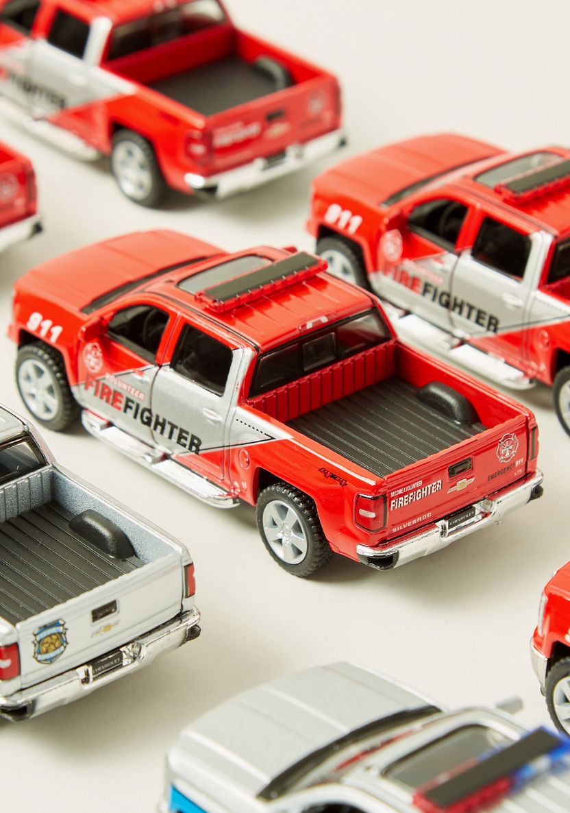 KiNSMART 2014 Chevrolet Silverado Toy Car-Gifts-image-3