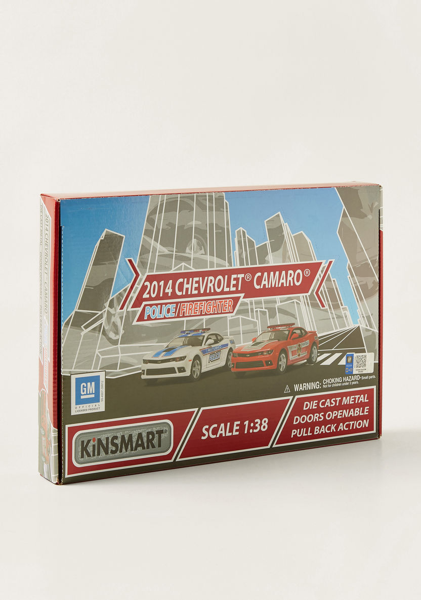 KiNSMART 2014 Chevrolet Camaro Police Toy Car-Gifts-image-6
