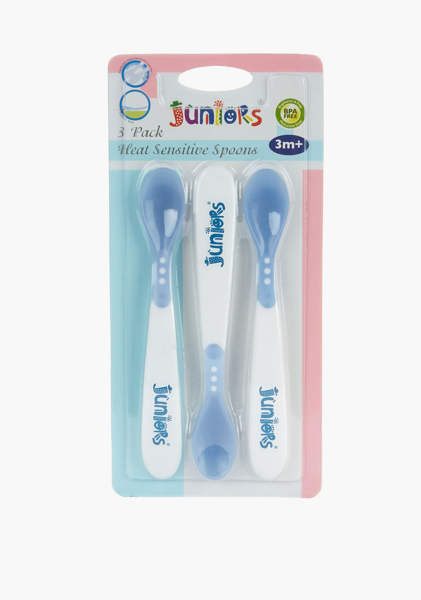 Juniors Heat Sensitive Spoon - Set of 3-Mealtime Essentials-image-0