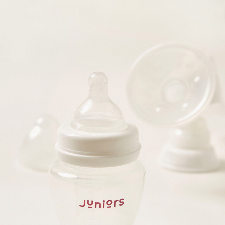 Juniors Manual Breast Pump and Feeding Set
