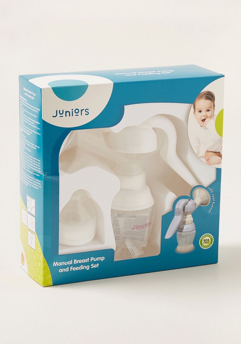 Juniors Manual Breast Pump and Feeding Set-Breast Feeding-image-5