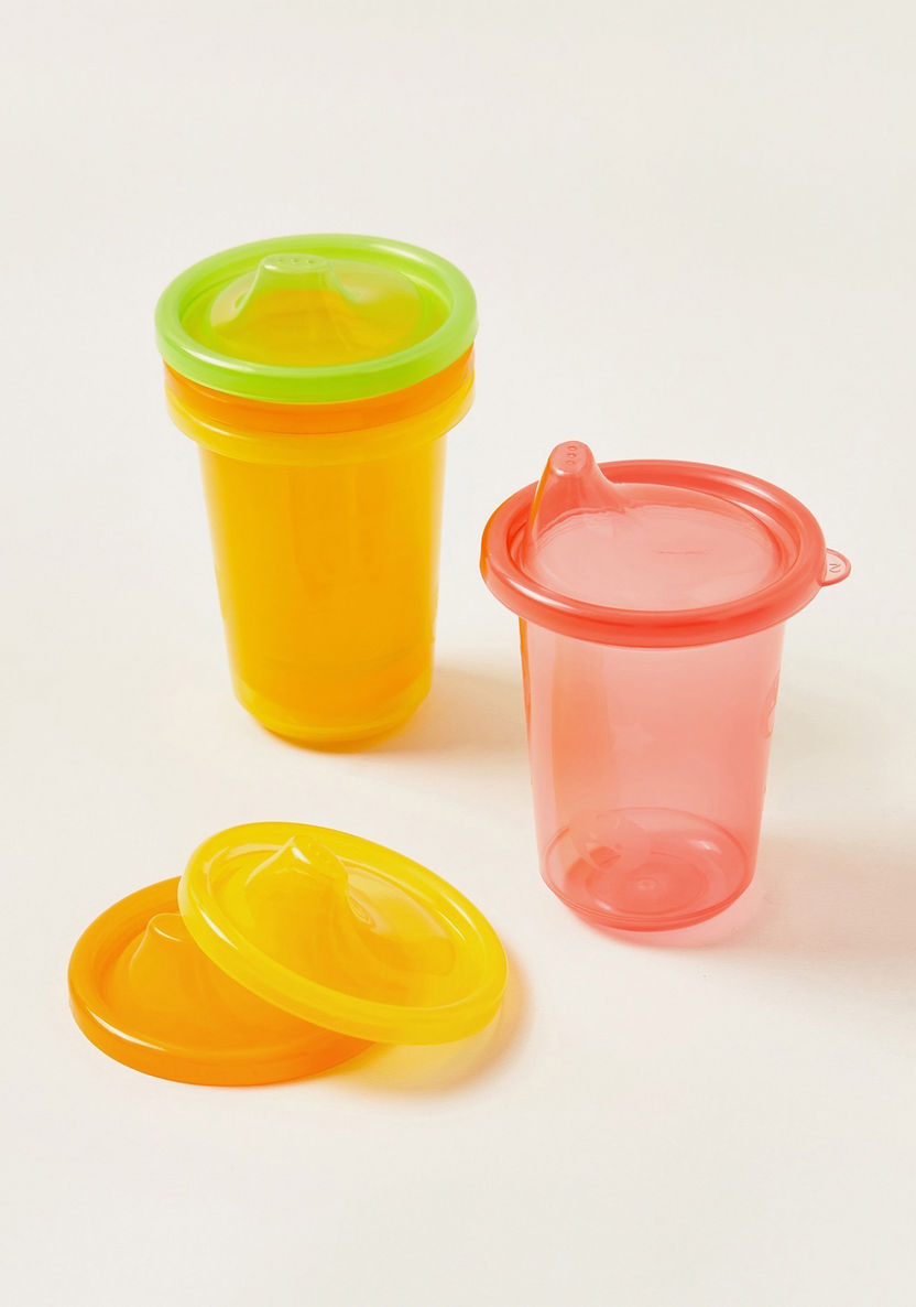Juniors Disposable Spout Cup with Lid - Set of 4-Mealtime Essentials-image-1