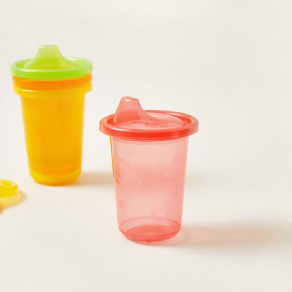 Juniors Disposable Spout Cup with Lid - Set of 4-Mealtime Essentials-image-2