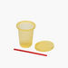 Juniors Disposable Tumbler Cup with Straw - Set of 4-Mealtime Essentials-thumbnail-1