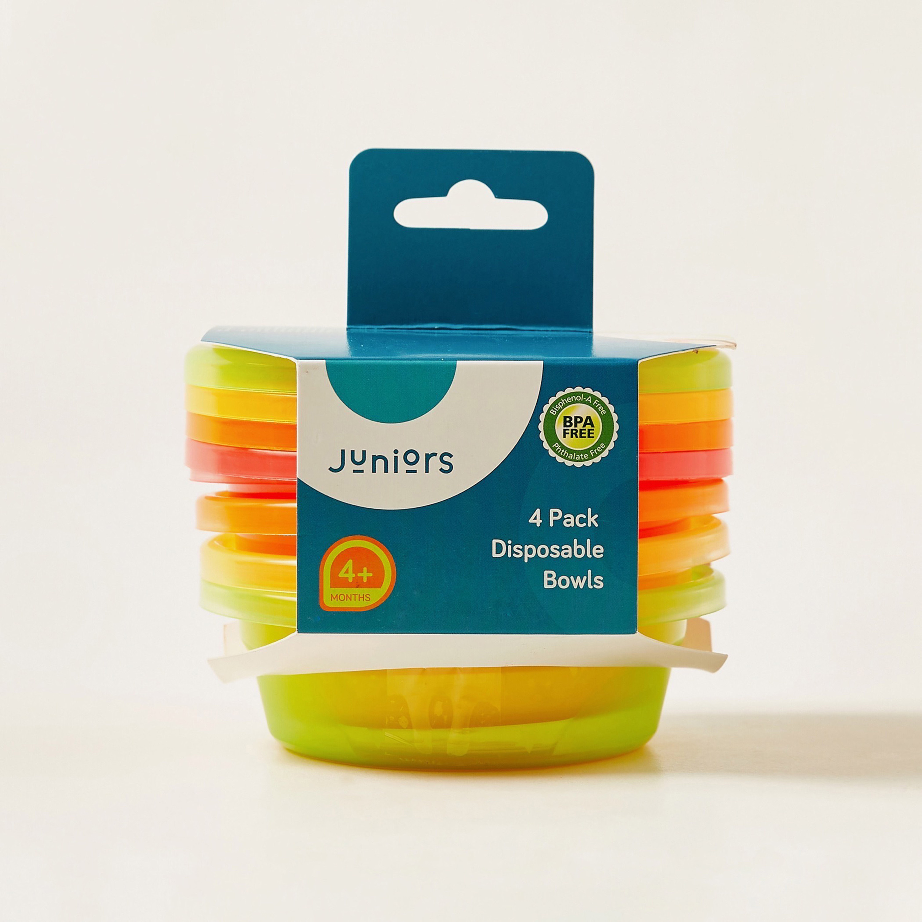 Juniors Assorted Disposable Bowl - Set of 4-baby-feeding-mealtimeessentials-image-4