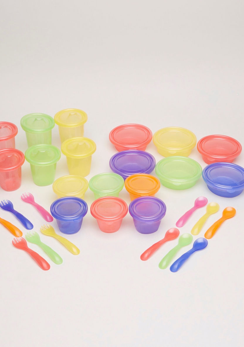 Juniors 30-Piece Disposable Feeding Set-Mealtime Essentials-image-0
