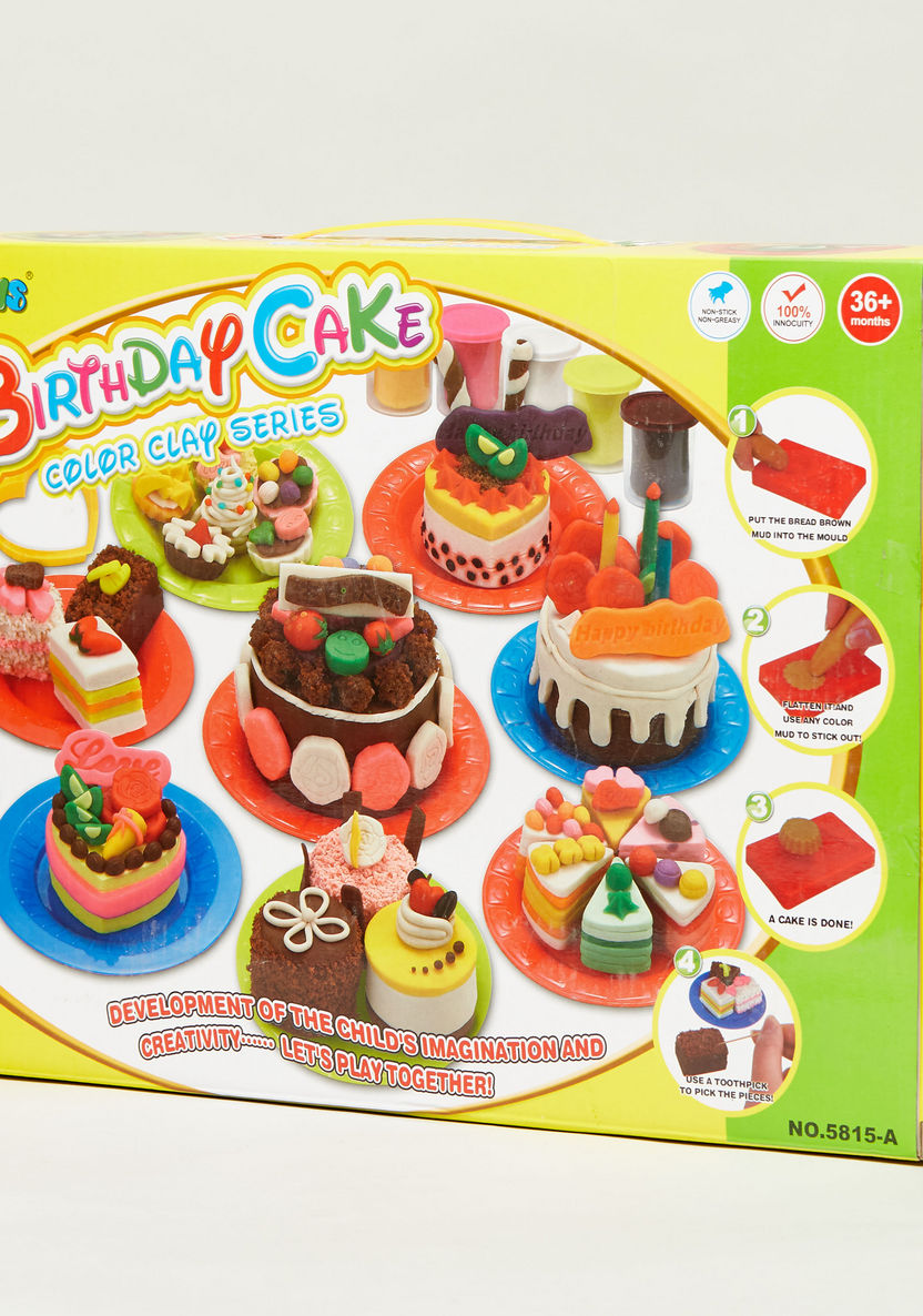 Juniors Birthday Cake Clay Playset-Educational-image-4