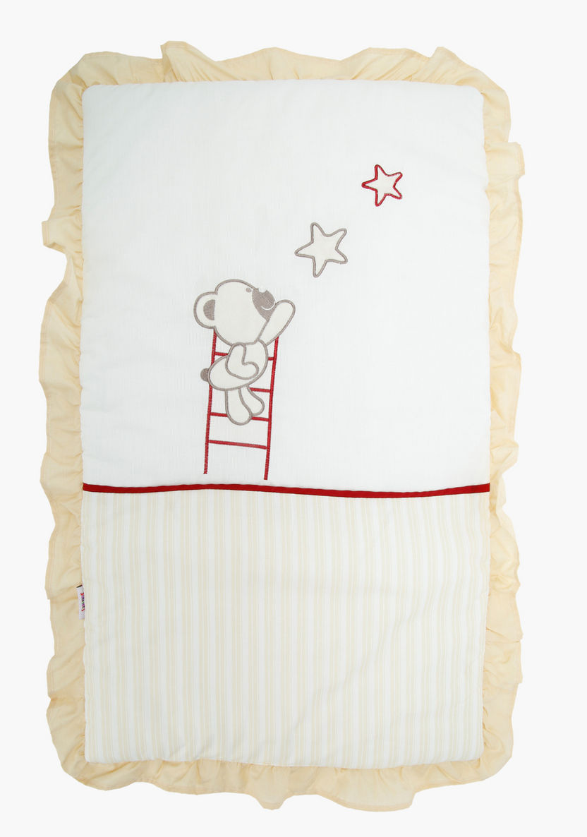 Juniors Striped Cradle Quilt-Baby Bedding-image-0