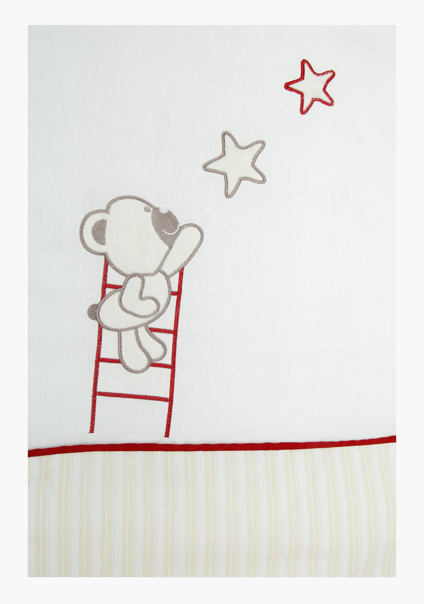 Juniors Striped Cradle Quilt-Baby Bedding-image-1