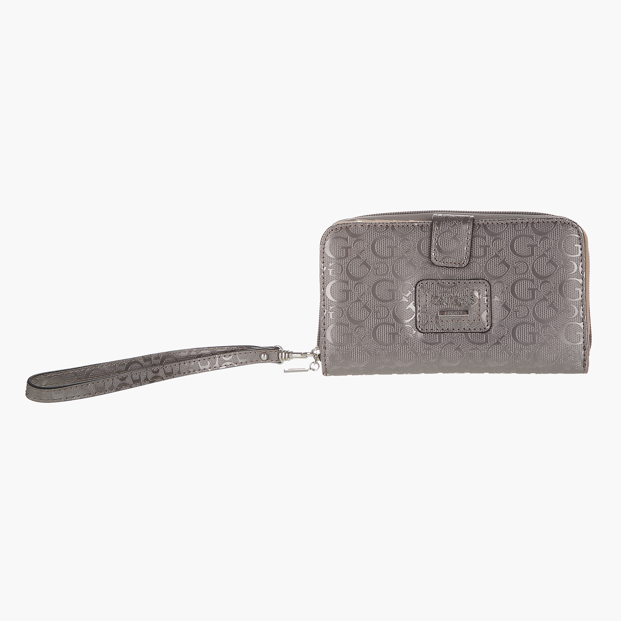 Guess Signature Printed Wristlet Wallet-women-bagsandwallets-wallets-image-1