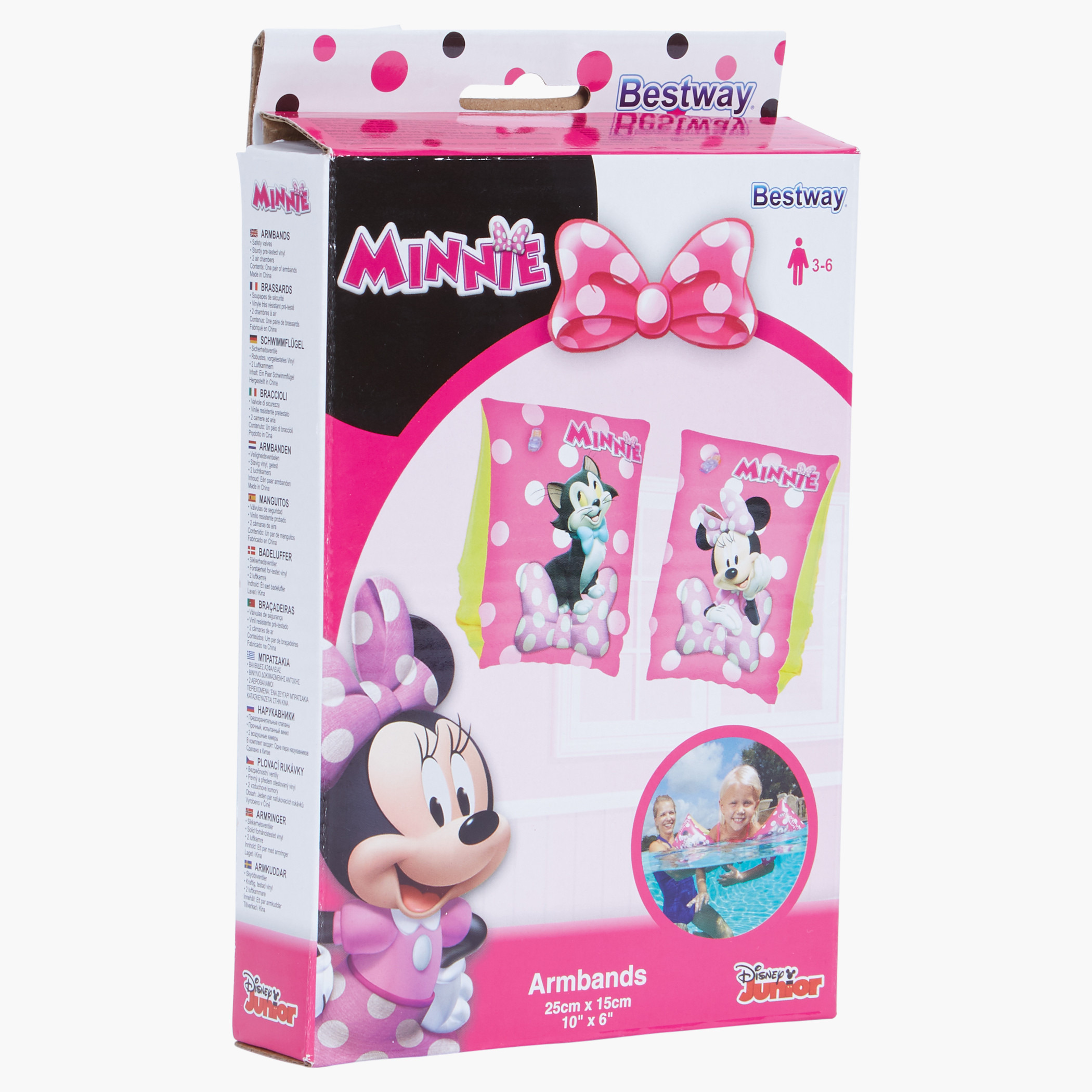 Bestway Minnie Mouse Print Armband-girls-clothing-sportswear-swimwear-image-1