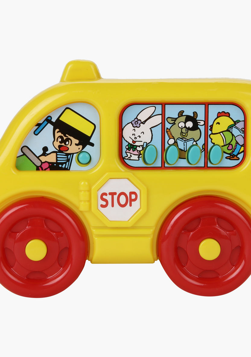 Juniors School Bus Toy-Scooters and Vehicles-image-0