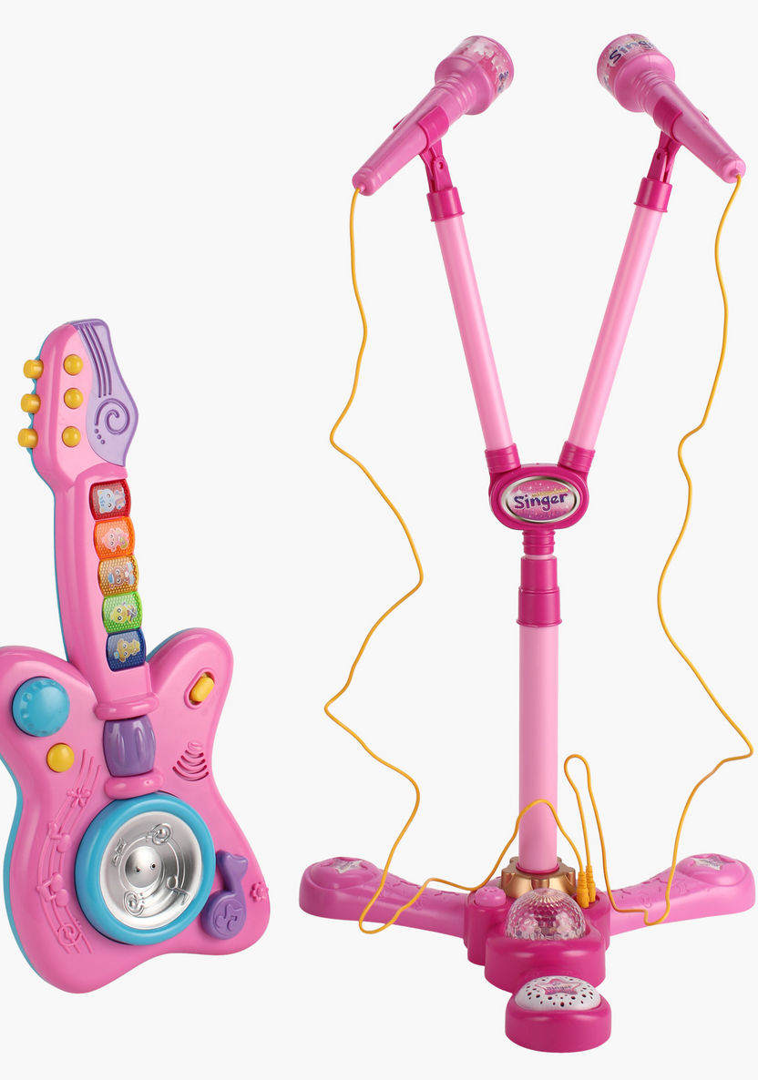Guitar and Microphone Toy Set-Baby and Preschool-image-0