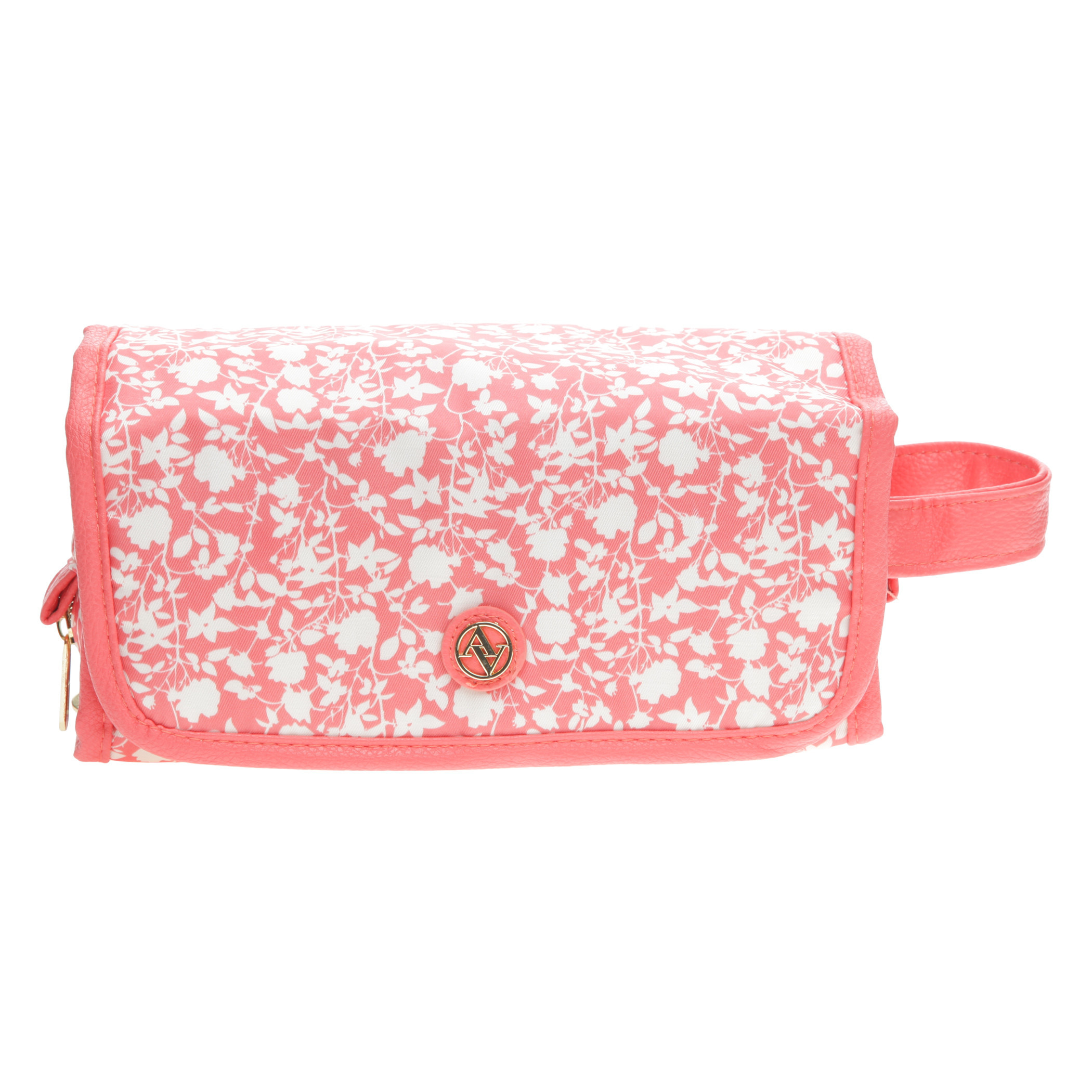 Buy Adrienne Vittadini Floral Print Hanging Cosmetic Case Online Centrepoint Kuwait