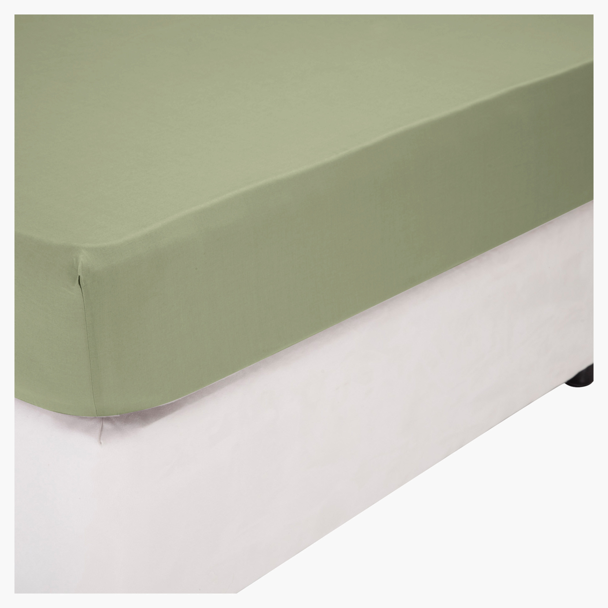 Bamboo King Fitted Sheet 180x210 cms-household-bedding-sheetsandpillowcases-flatsheets-image-1