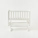 Giggles Wooden Gliding Cradle - White (Up to 6 months)-Cradles and Bassinets-thumbnail-1