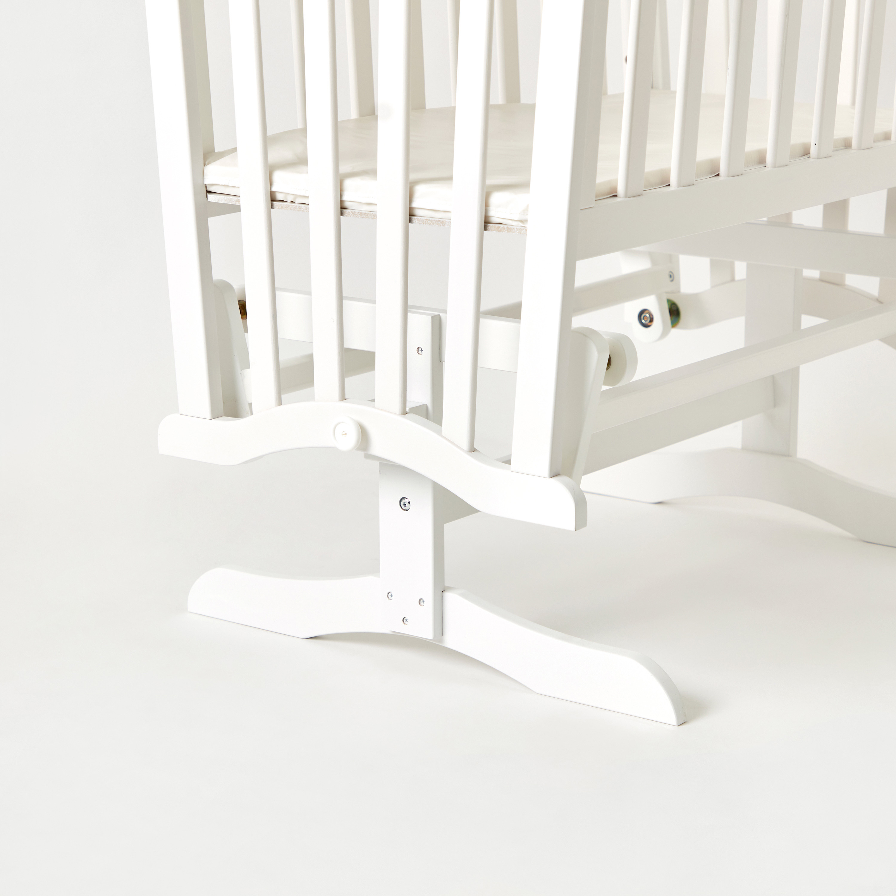 Buy Giggles Wooden Gliding Cradle White Up to 6 months Online