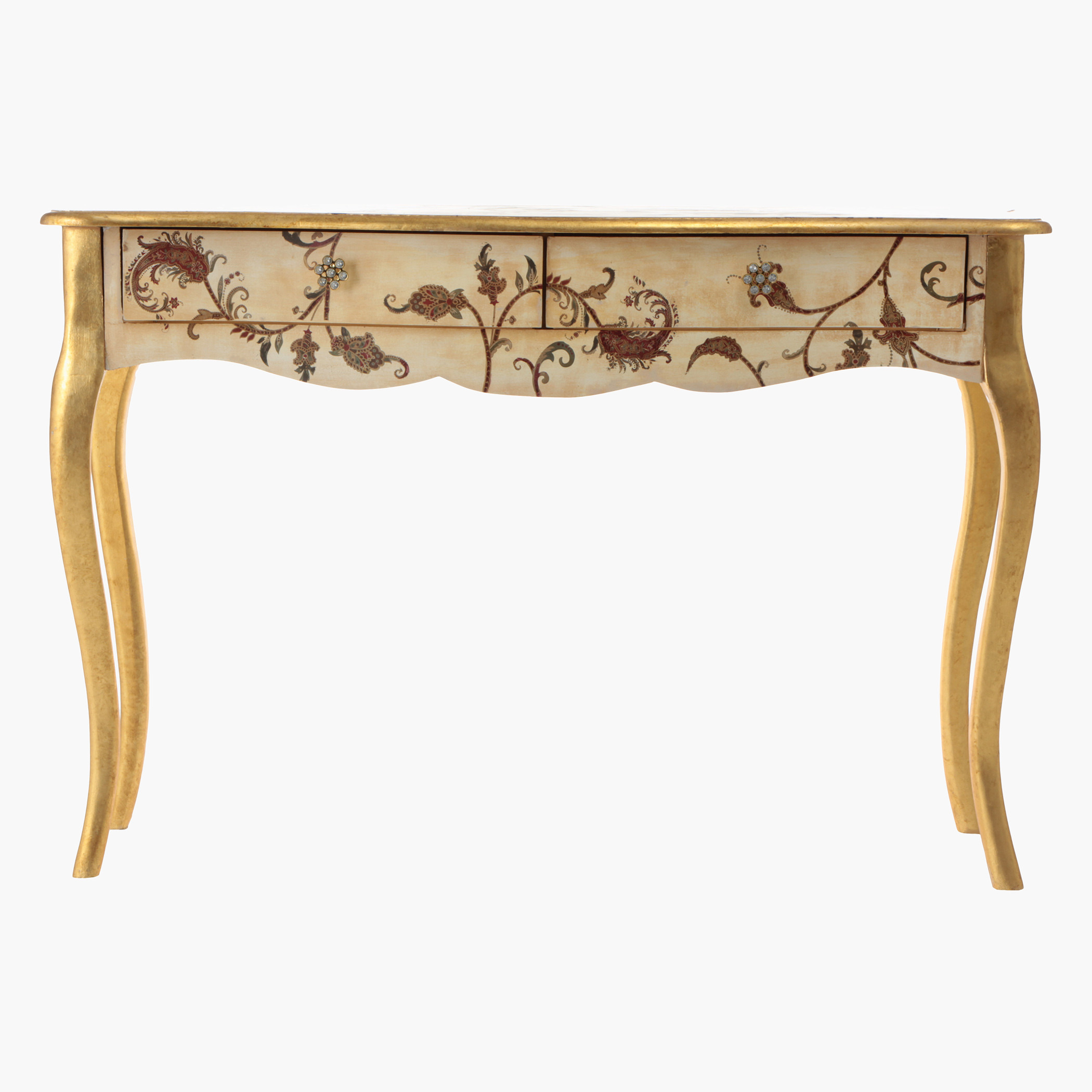 Elite d'Art Ornamented Console Table-furniture-livingroom-consoletablesandmirrors-image-1