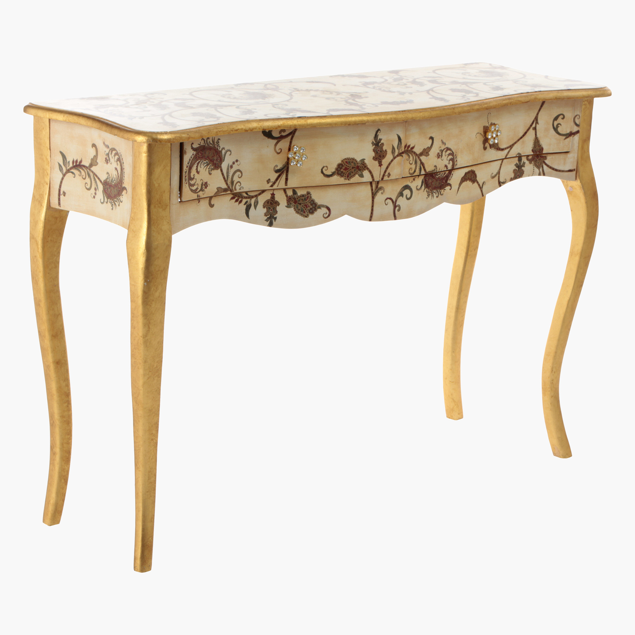 Elite d'Art Ornamented Console Table-furniture-livingroom-consoletablesandmirrors-image-2