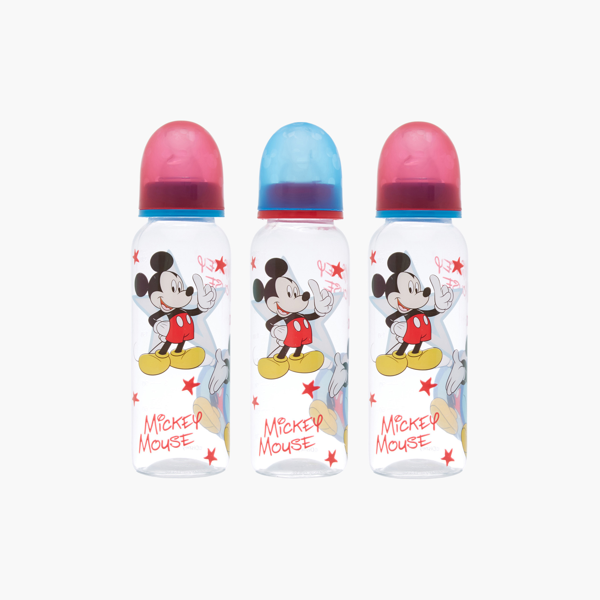 Mickey mouse milk store bottle