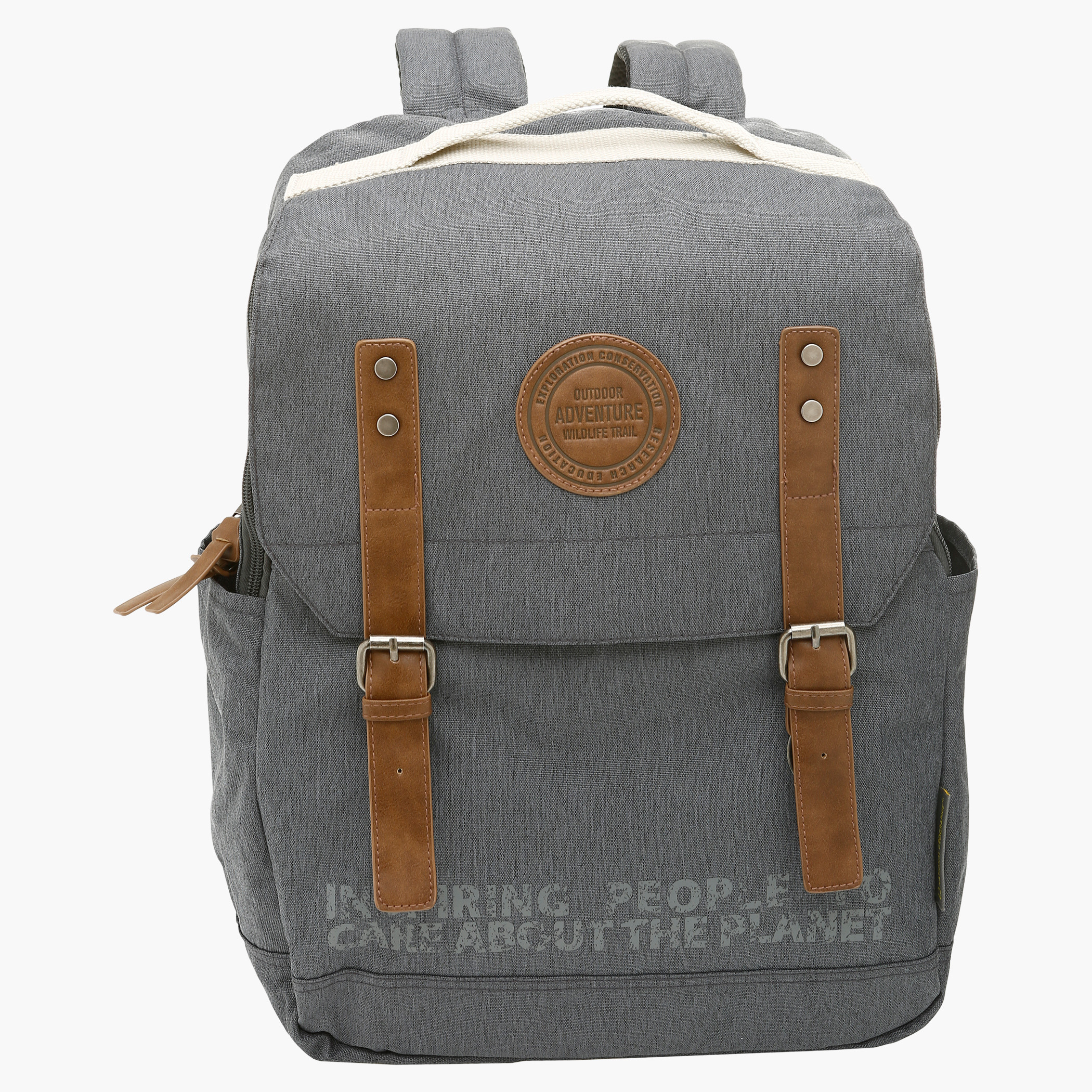 National Geographic Backpack with Flap-school-bagsandbackpacks-backpacks-image-1
