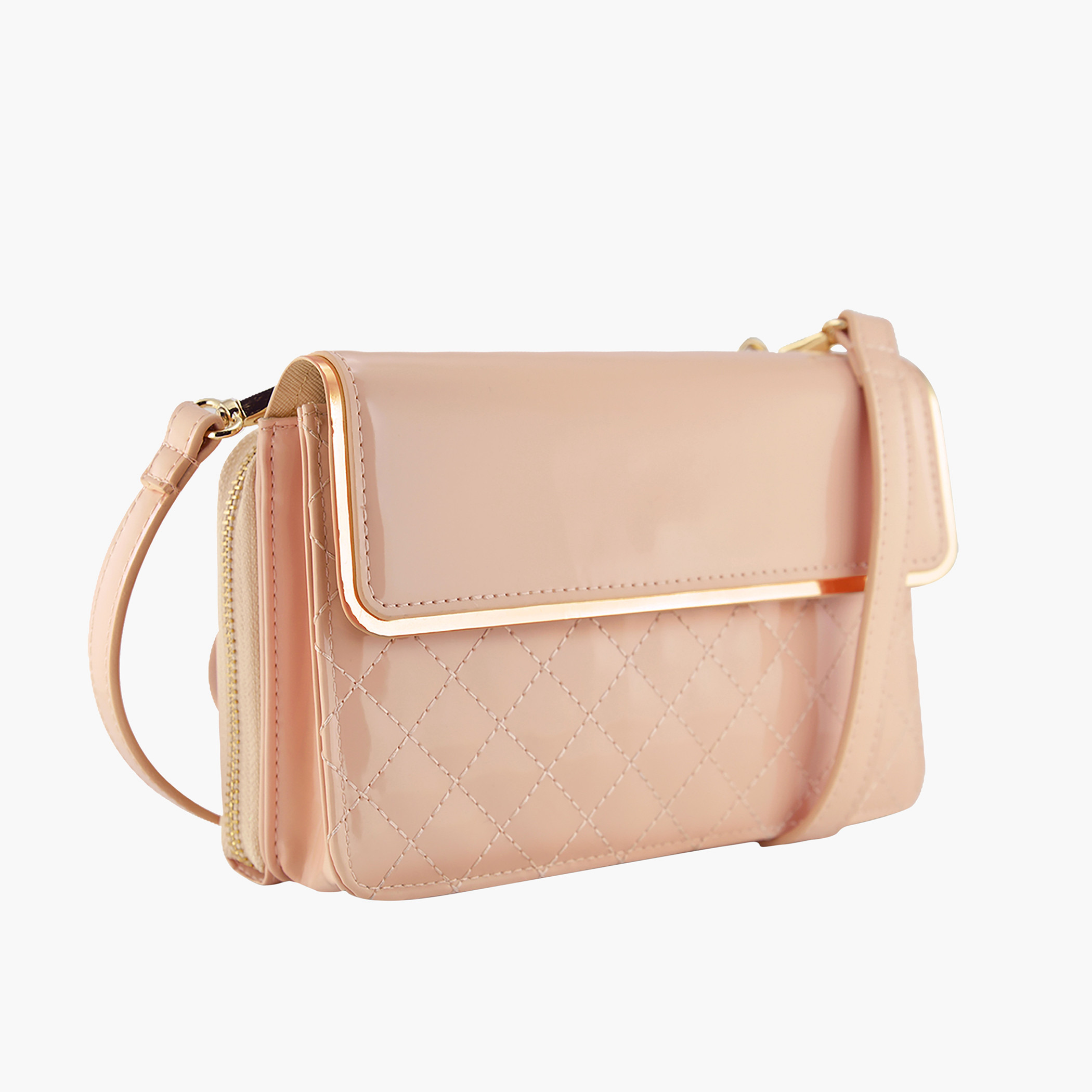 Charlotte Reid Quilted Satchel Crossbody Bag-women-bagsandwallets-handbags-image-1
