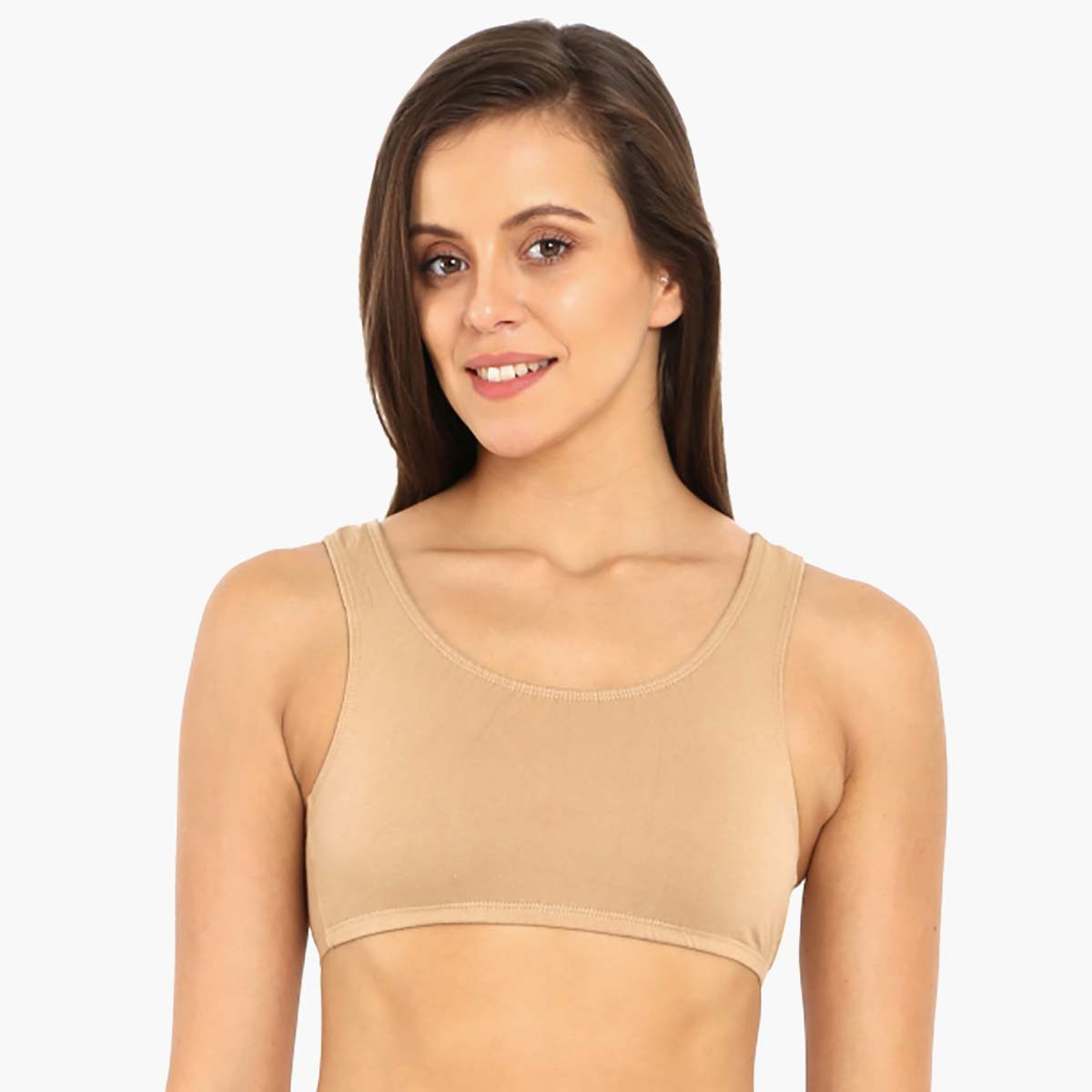 جوكي اللون البيج  حمالة الصدر الرياضية-women-clothing-lingerie-bras-image-1