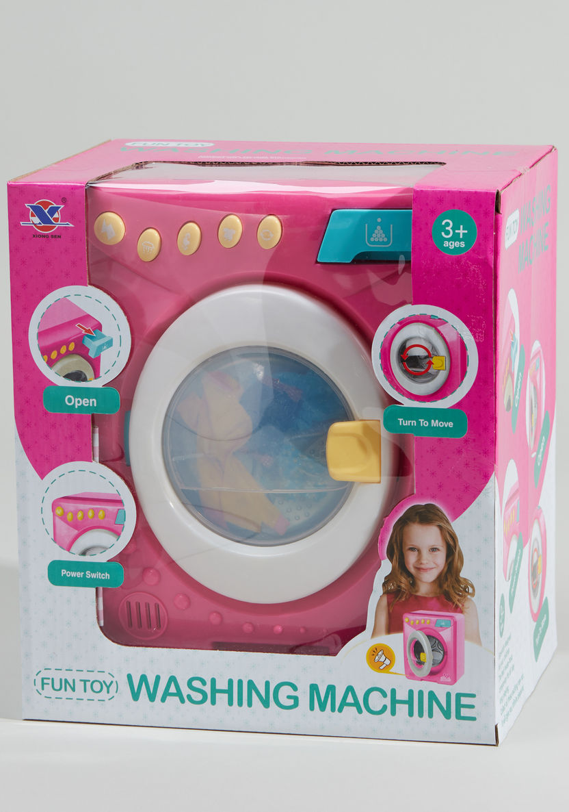 Juniors Battery Operated Washer with Light and Sound-Role Play-image-0