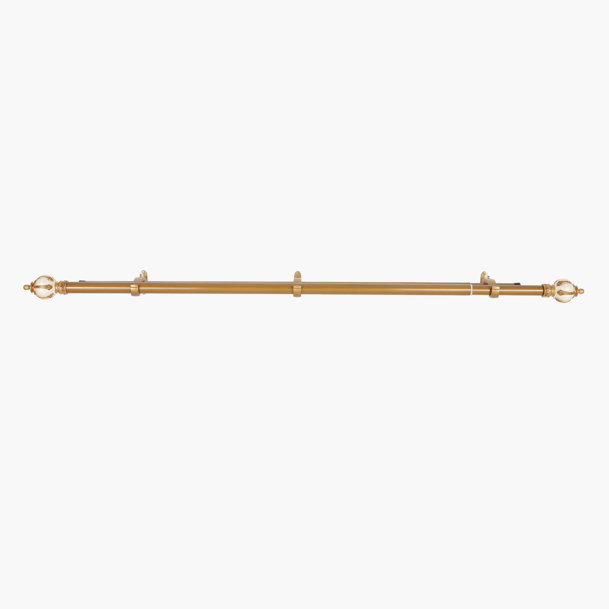 Santorini 2-Piece Adjustable Curtain Rod Set-household-bathandlaundry-shower-showercurtainrods-image-2