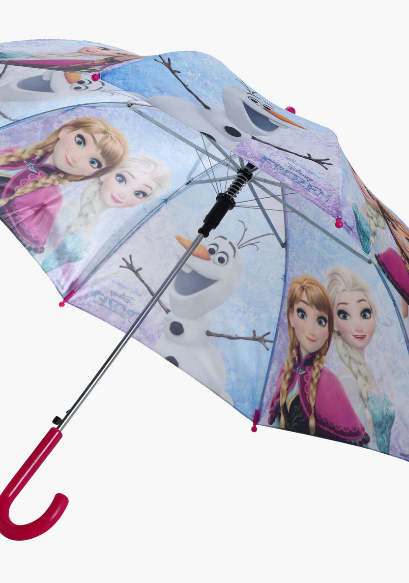Frozen Printed Umbrella with Push Button Closure-Novelties and Collectibles-image-1