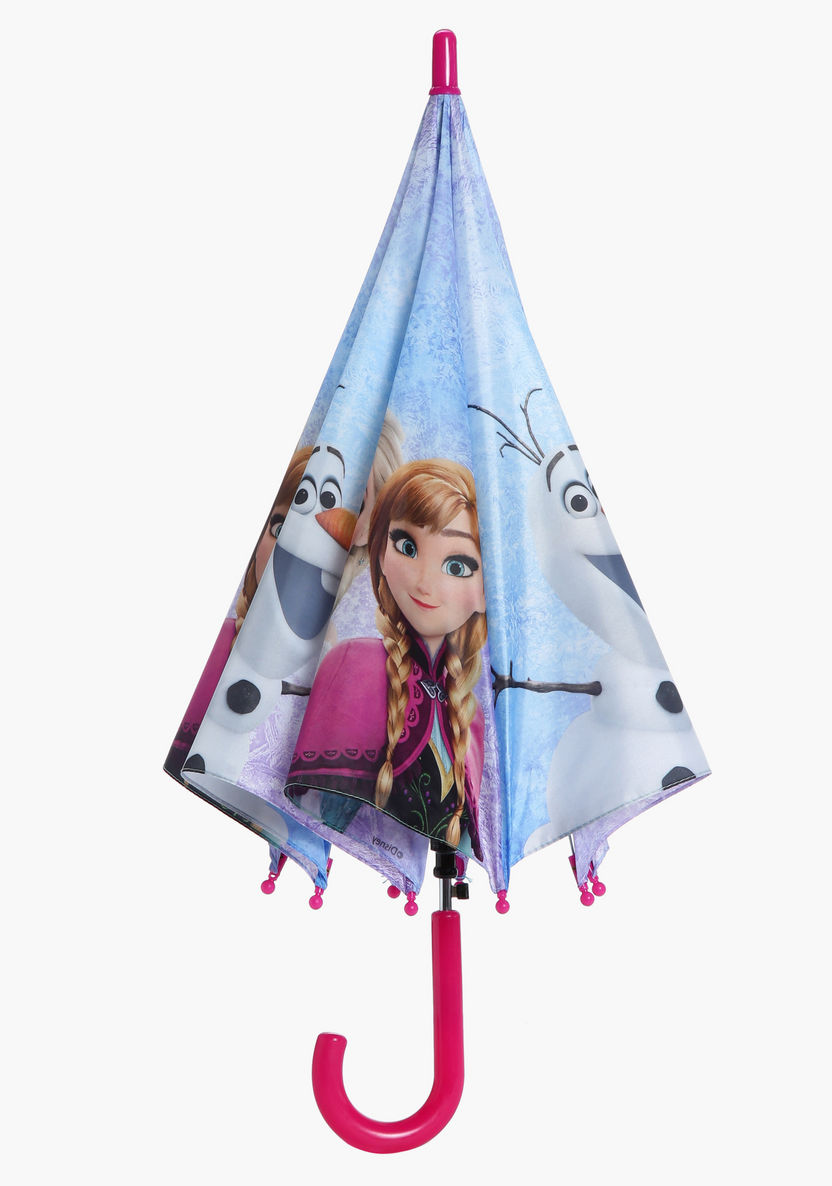 Frozen Printed Umbrella with Push Button Closure-Novelties and Collectibles-image-3