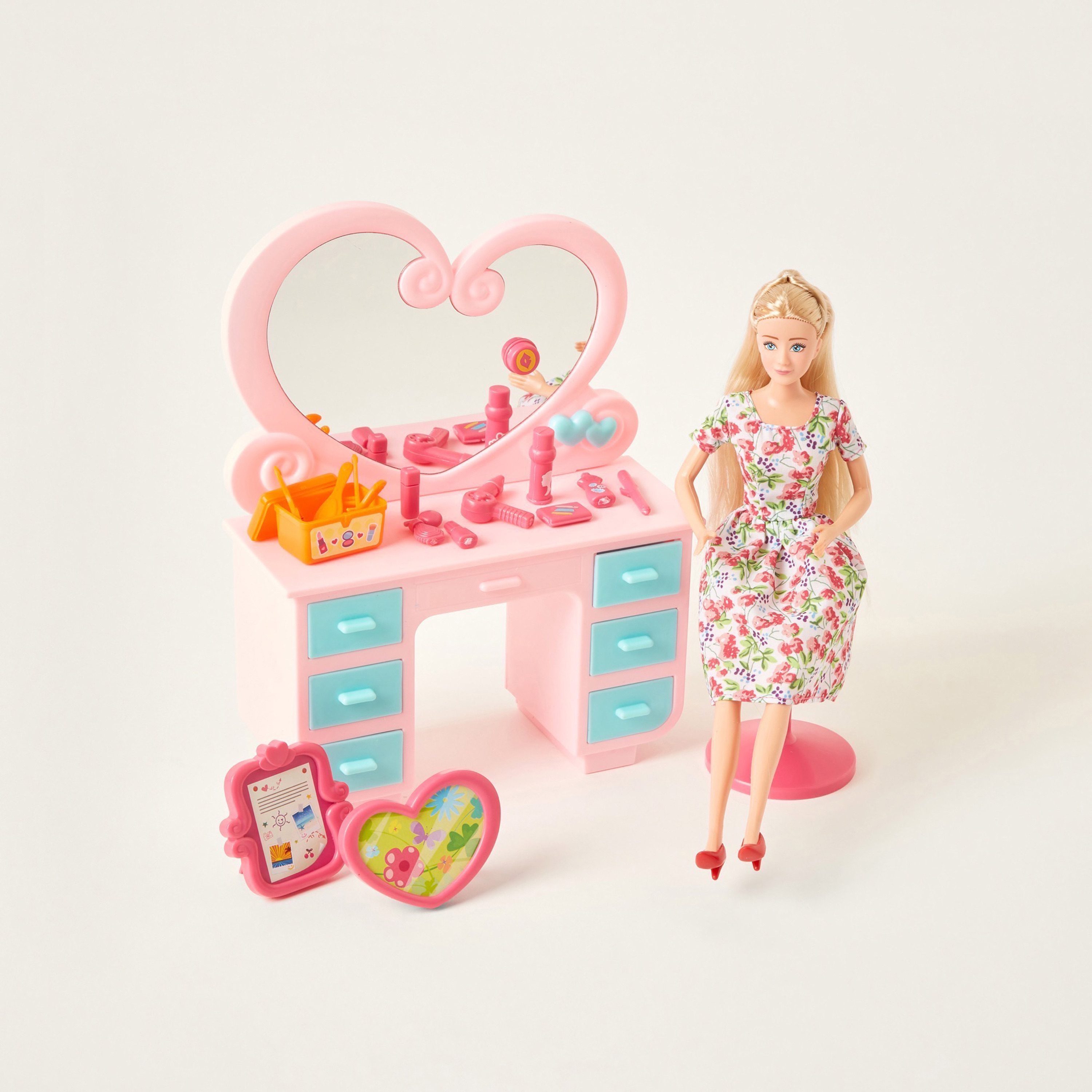 مجموعة ألعاب طاولة الزينة من جونيورز-toys-dollsandplaysets-dollplaysets-image-1