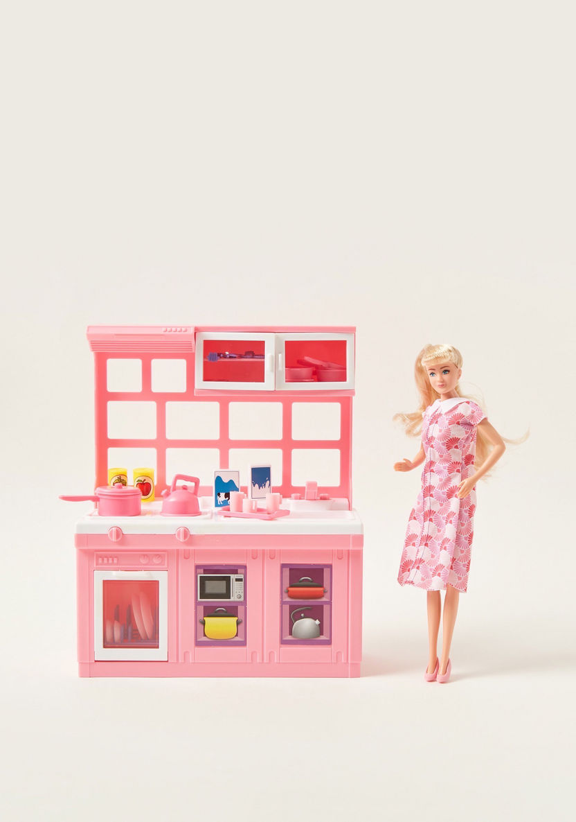 Juniors My Kitchen Doll Playset-Role Play-image-0