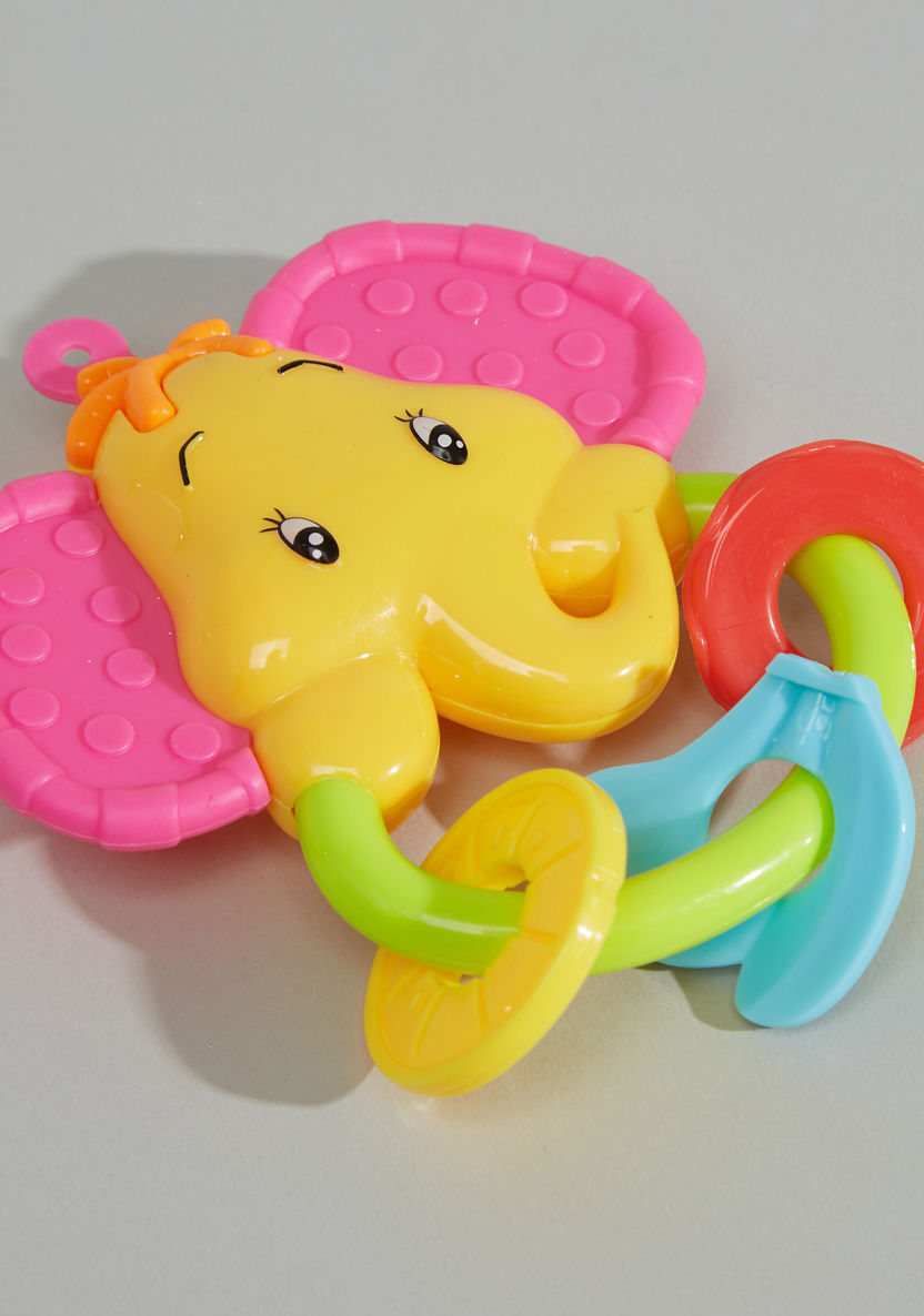 Juniors Elephant Shaped Rattle-Baby and Preschool-image-1