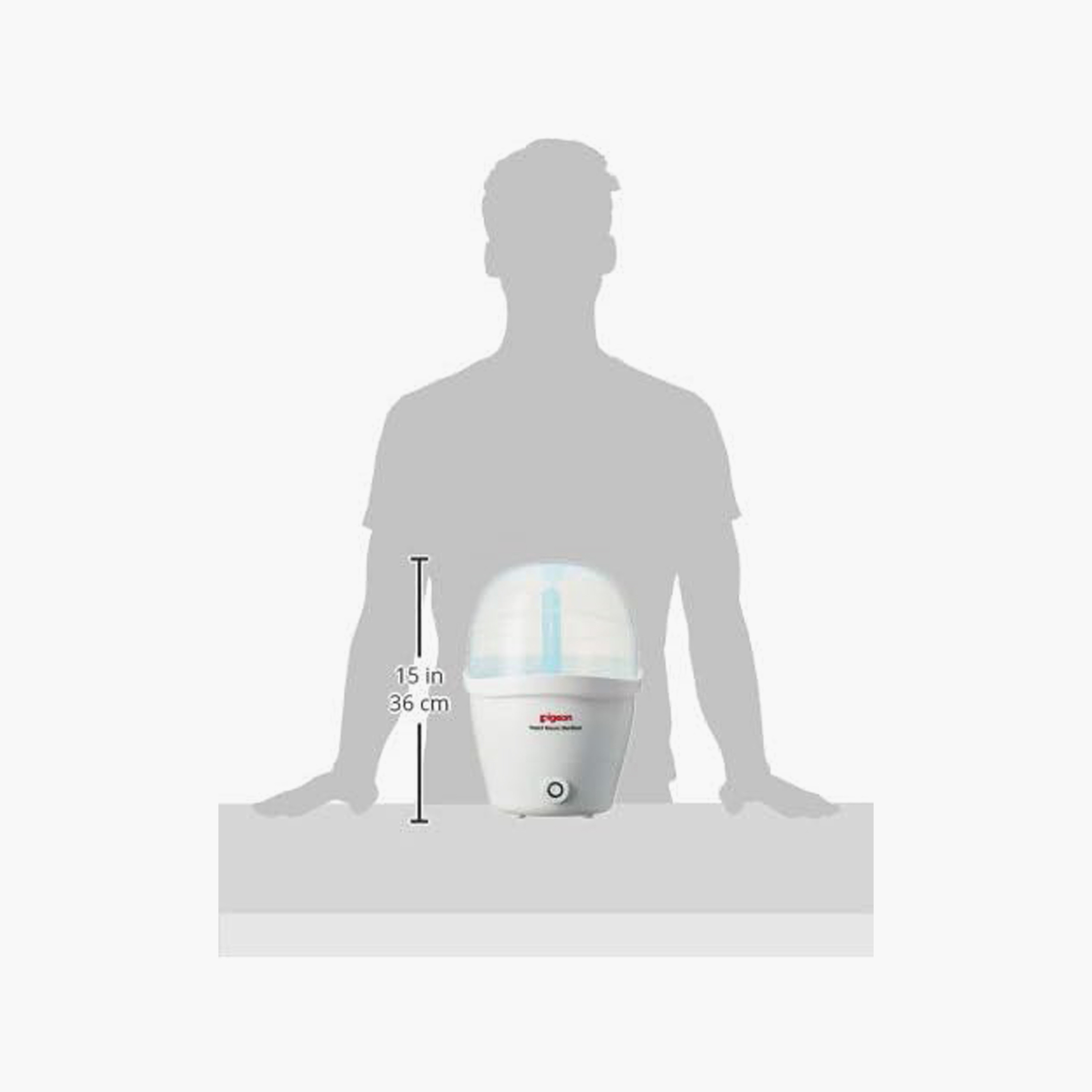 Pigeon Bpa Free Rapid Steam Sterilize - White-baby-feeding-sterilizersandwarmers-image-7