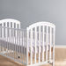 Juniors Capri Wooden Crib with Three Adjustable Heights - White (Up to 3 years)-Baby Cribs-thumbnailMobile-7