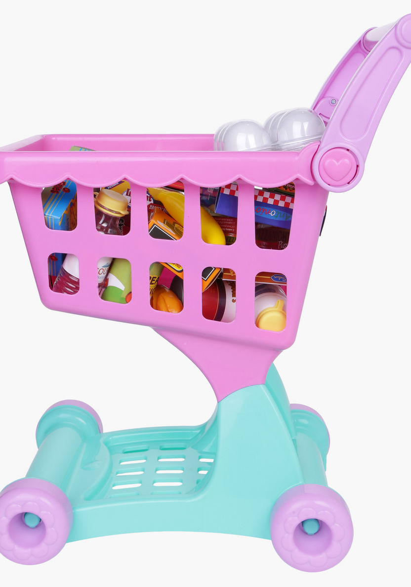 Shopping Cart and Grocery Playset-Role Play-image-2