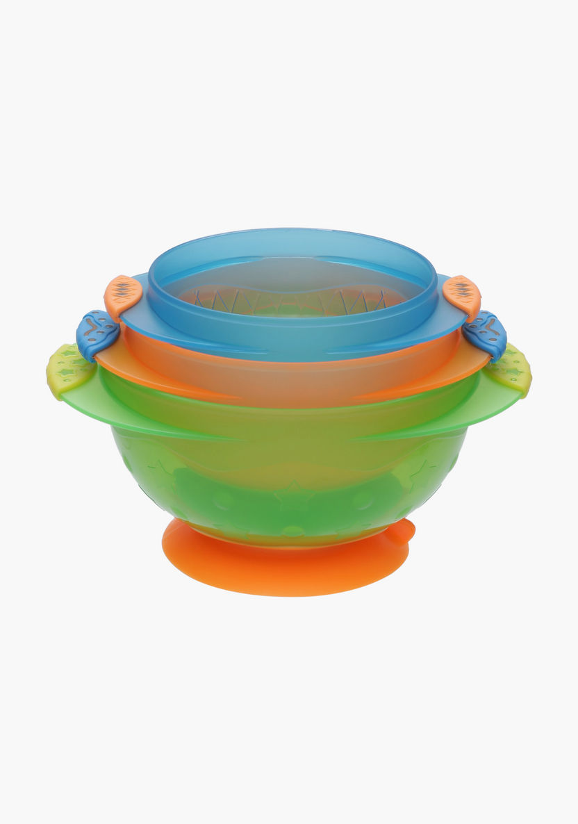 Munchkin Stay-Put Suction Bowl - Set of 3-Mealtime Essentials-image-0