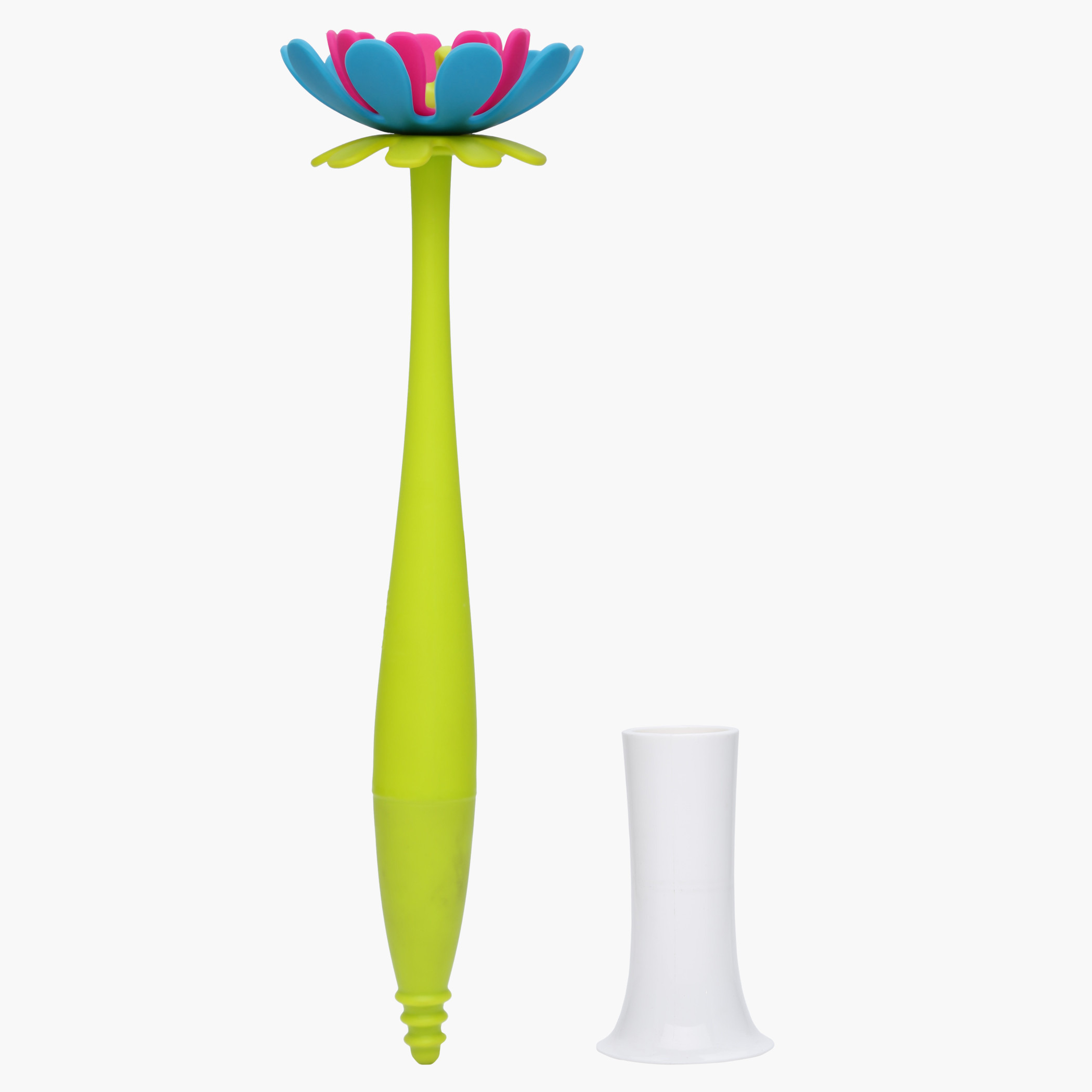 Boon flower bottle store brush