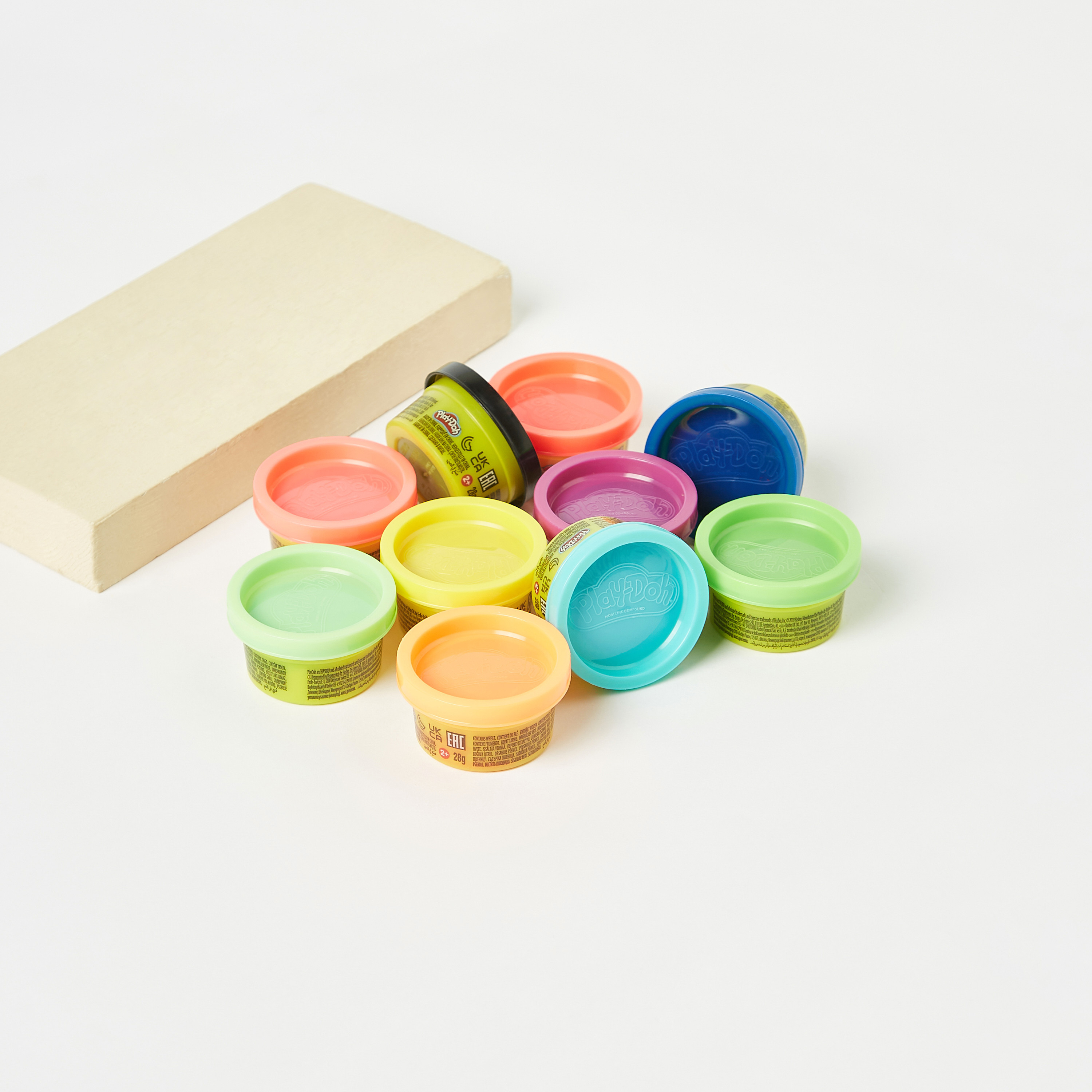 مجموعة لعب صلصال تشكيل 10 قطع من بلاي دوه-toys-educational-doughtoys-image-2