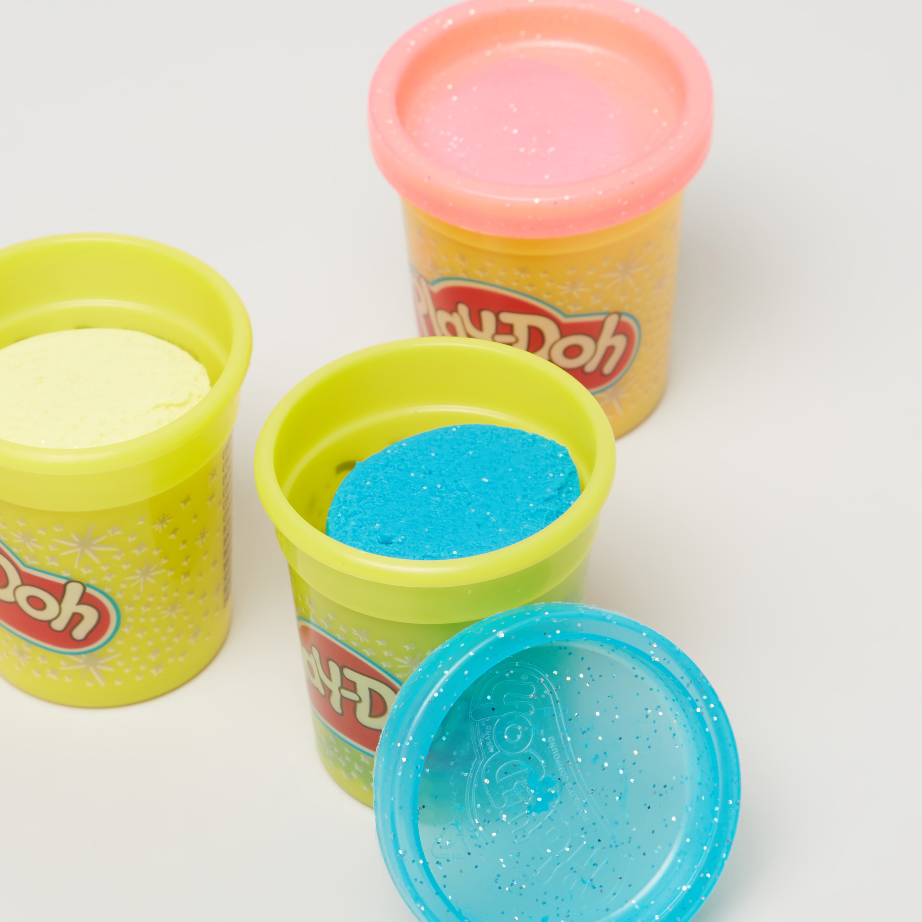 تشكيلة مركبات عجين صلصال برّاقة من هاسبرو - مجموعة من 6 قطع-toys-educational-doughtoys-image-4