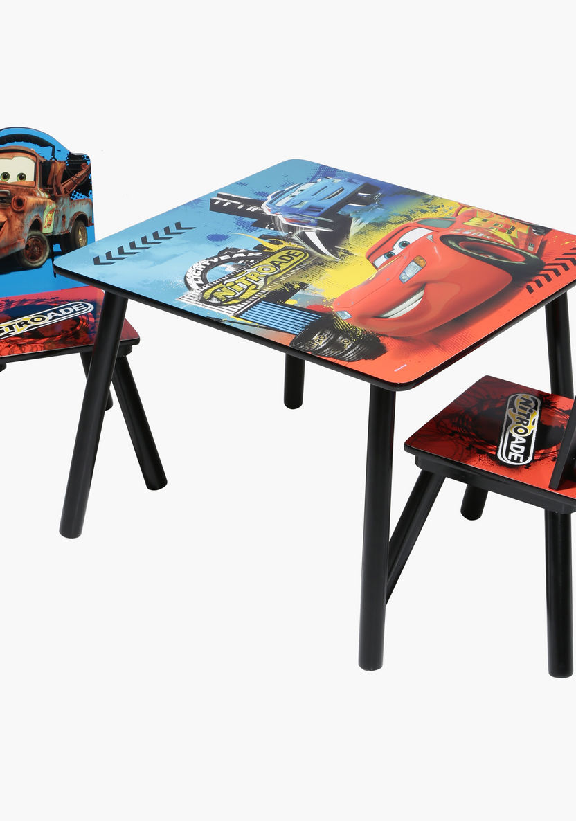 Cars Printed Table and Chair Set-Chairs and Tables-image-1