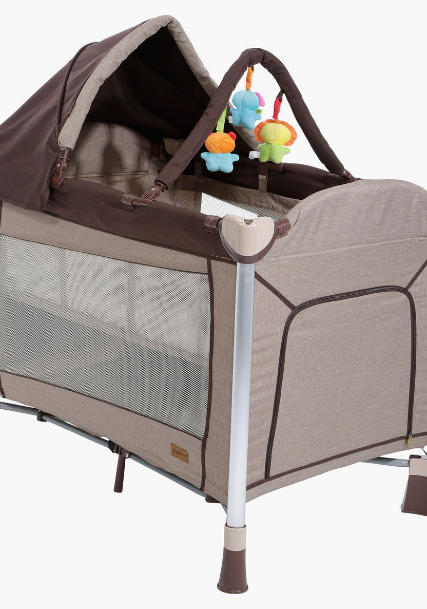 Giggles Bedford Travel Cot-Travel Cots-image-1